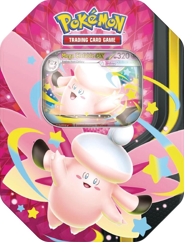 Mega Clefable ex - Moonlit Tin