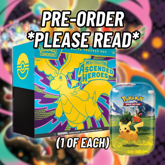 PRE ORDER - Ascended Heroes Bundle *LIMIT 1*